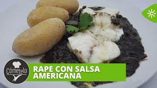 Cómetelo  Rape en salsa americana con papas arrugás [upl. by Dill930]