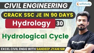 1000 PM  SSC JE 201920  Civil Engg by Sandeep Sir  Hydrology Hydrological Cycle [upl. by Aicina]