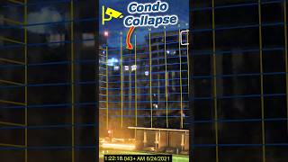 Condo Collapse NEW Security Cam Video [upl. by Maddalena]