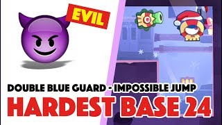 King of Thieves  Base 24 NEW LAYOUT impossible jump [upl. by Laaspere195]