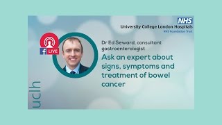 Ask and expert about the signs symptoms and treatment of bowel cancer [upl. by Ahsiloc]