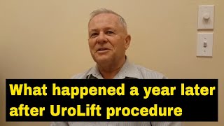 1 year after UroLift for BPH Patient Comments  Dr John Lin  Sunrise Urology [upl. by Annam]