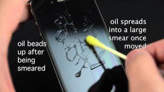 【Green Onions Supply】 Oleophobic Screen Protector Demonstration 2 [upl. by Oneill]