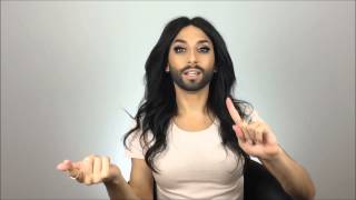 A message from Conchita Wurst to Junior Eurovision participants [upl. by Esenwahs]