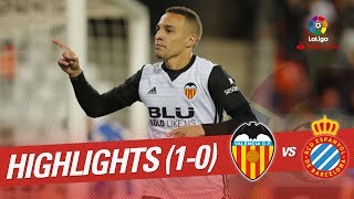 Resumen de Valencia CF vs RCD Espanyol 10 [upl. by Hubsher]