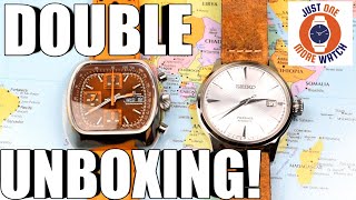 Double Unboxing Straton and Seiko [upl. by Terrel]