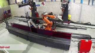 ZEMAN  compact robotic beam assemblywelding SBA Compact [upl. by Ggerg397]