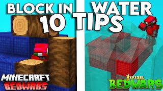 10 PRO Tips amp Tricks For Minecraft Bedwars Tutorial  Guide [upl. by Aehtela]