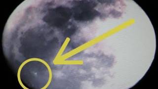 Crazy Bright Spot on the Moon  is it an Alien Structure or Reflection  FULL VIDEO 1080P HD [upl. by Inge]