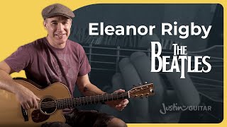 Eleanor Rigby Guitar Lesson  The Beatles [upl. by Arrad]