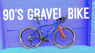 Specialized Gravel Bike  Convert 90s Mountain Bike to Gravel Bike [upl. by Mungovan224]