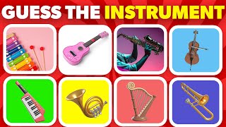 Guess And Learn The Musical Instrument  Music Instruments Quiz [upl. by Aliel]