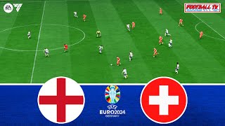 ENGLAND vs SWITZERLAND UEFA EURO 2024 Full Match All Goals ftv [upl. by Aik]