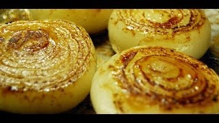 Jan Charles Cooks Roasted Onions Roasted Onions Recipe How to Make Roast Onions [upl. by Attirehs728]