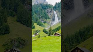 Magical Swiss valley and the waterfall shorts [upl. by Solegnave318]