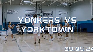 Yonkers vs Yorktown Volleyball 090924 [upl. by Nuhsyar]