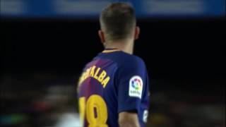 Apodi da dois chapeus em cima de Jordi Alba [upl. by Blackburn]