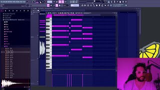 FAZENDO BEAT DE RampB NO FL STUDIO 21 [upl. by Niac]