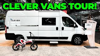 Der Wohnmobil Kastenwagen der uns sprachlos gemacht hat 2024 Clever Vans Celebration [upl. by Shu]