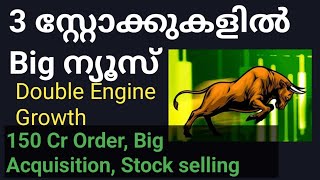 Big news at 3 stocks wealthy life malayalamRVNL share orderPI industries share newsstocks to buy [upl. by Ries142]