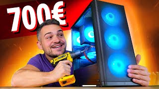 Wir BAUEN amp TESTEN den 600  700€ GAMING PC 2023 [upl. by Ramyar428]