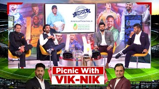 🔴LIVE VIKNIK WITH SURESH RAINA amp ROBIN UTHAPPA WORLD CUP कहां और कैसे हारी TEAM INDIA [upl. by Yecad211]