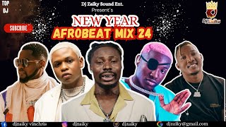 NEW YEAR 2024 NAIJA AFROBEAT MIX  AMAPIANO MIX 2024 DJ ZAIKY  ASAKE KIZZ DANIEL RUGER [upl. by Haraz]