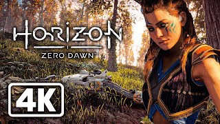 HORIZON ZERO DAWN Full Game Walkthrough 4K 60FPS [upl. by Sinned]