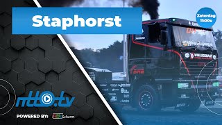 Tractorpulling Staphorst Zaterdag  NTTOtv livestream [upl. by Annice]