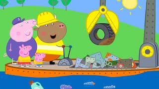 Cleaning Up The River 🛞  Peppa Pig Official Full Episodes [upl. by Vittoria]