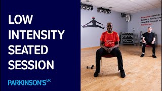 GSST Low Intensity Seated Session  Parkinsons UK [upl. by Nigen]