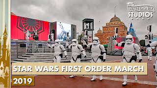 Star Wars First Order March at Disneyland Paris 2019 [upl. by Thilda]