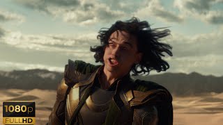 Loki Punched in Slow Motion HD  Loki Episode 1 1x01 [upl. by Telocin]