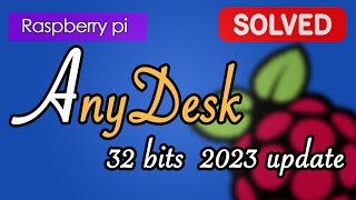 SOLVED Update 2023 Problem installing Anydesk 621 on Raspberry Pi Debian OS 11 bullseye [upl. by Heng]