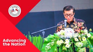 Greetings amp Speech Mr Yasonna Laoly on Alumnas Inauguration 2021 [upl. by Ynotna]