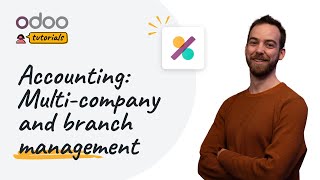 Multicompany and branch management  Odoo Accounting [upl. by Neirol]