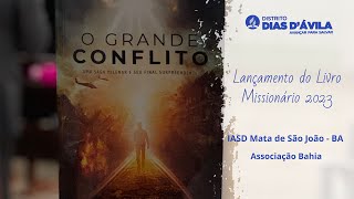 Lançamento Livro Missionário 2023  IASD Mata de São João  BA [upl. by Dnalrag]