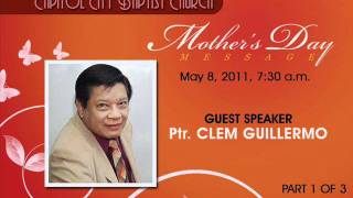 CCBC Sermon 050811 Mothers Day  part 1 of 3 [upl. by Adnicaj]