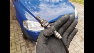 VW Fox 14  Lambdasonde VorKat wechseln replace lambda sensor [upl. by Isac]