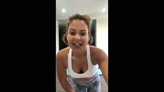 Candace Cameron Bure Yoga Challenge Workout [upl. by Minabe]