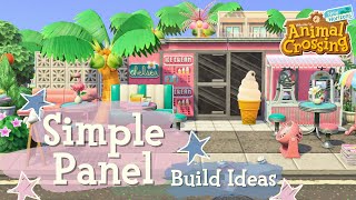 15 of the BEST Simple Panel Buildings Ive Ever Seen  animal crossing new horizons [upl. by Lena471]