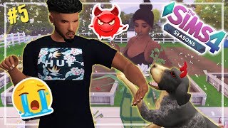 DOG SITTING GONE WRONG 😭  THE SIMS 4 SEASONS 5 [upl. by Russom]