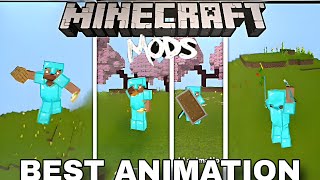 Minecraft  Best animation and texture mode pack [upl. by Yorgo]