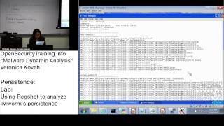 Dynamic Malware Analysis D2P02 Persistence Lab IMworm with Regshot [upl. by Dysart]