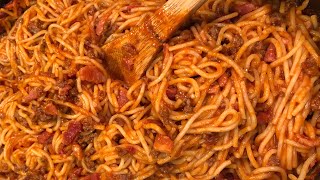 Easy Baked Spaghetti Recipe [upl. by Harpp736]