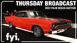 2023 PALM BEACH THURSDAY BROADCAST  Thursday April 13 2023  BARRETTJACKSON 2023 AUCTION [upl. by Brennan]