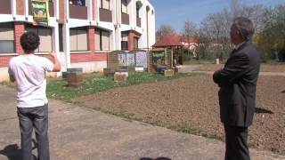 LActu  Une première ruche prend place à la mairie de MontignyleBretonneux [upl. by Duaner]