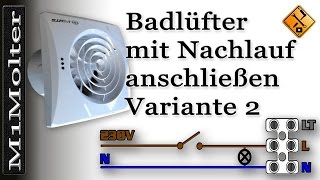 Badlüfter mit Nachlauf anschließen Variante 2  M1Molter [upl. by Home936]