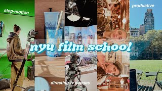 NYU VLOG a realistic week in my life at film school [upl. by Petronia]