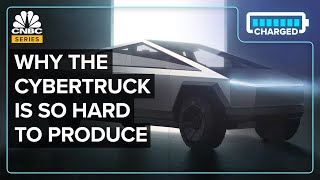 Why Tesla’s Cybertruck Is So Hard To Manufacture [upl. by Notsek968]